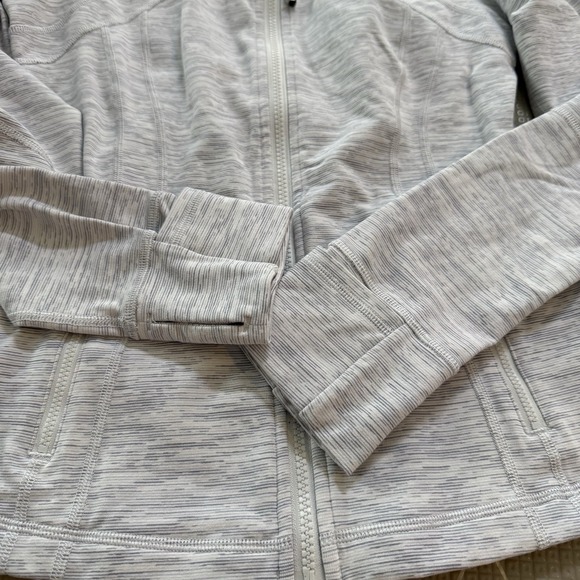 Lululemon Define Jacket Size 8 Wee Are From Space Nimbus Battleship - Picture 7 of 11